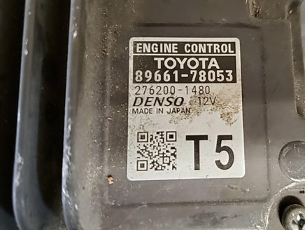 89661-78053 Lexus NX200t engine control module 2015-2017