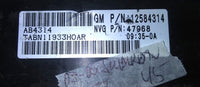 12584314 transfer case control module 2003-2006 Chevrolet Suburban