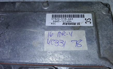 37820-51M-A63 ecm ecu computer 2016 Honda HRV HR-V