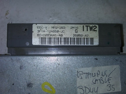3F1A-12A650-JC ecm ecu computer Ford Taurus or Sable 2003 **TESTED GOO**