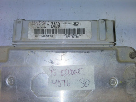 F4CF-12A650-KA ecm computer 1995 Ford Escort
