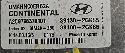 39130-2GKS5 Hyundai Santa Fe 2016-2018 ecm ecu computer - Swan Auto