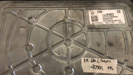 2019 Chevrolet Silverado or GMC Sierra ecm ecu computer 12696483
