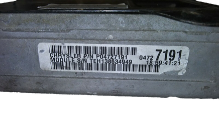 P04727191 Dodge Caravan or T&C 1996 ecm ecu computer