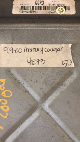 XS8A-12A650-GD  Mercury Cougar 1999-2000 ecm ecu computer **TESTED**