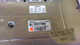 15277738 Cadillac STS 2005-2011 Bose Amplifier control module computer **TESTED*