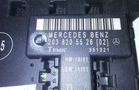 203 820 55 26 door control module 2001-2007 Mercedes-Benz C230 or C240 - Swan Auto