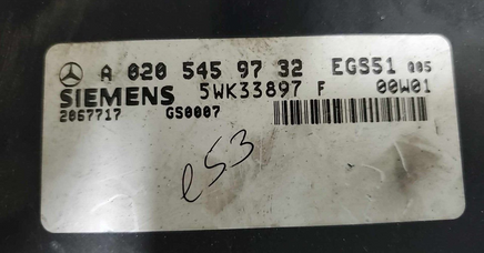 A 020 545 97 32 Mercedes E320 1996-1999  tcm transmission computer