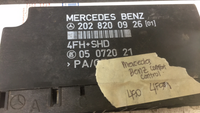 202 820 09 26 Mercedes Comfort control module computer module