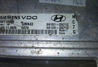 39101-23712 ecm ecu computer 2007-2008 Hyundai Tiburon