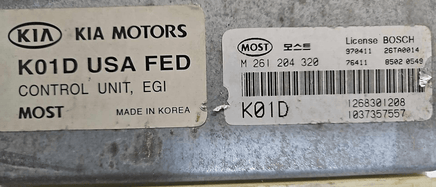 M 261 204 320 Kia Sportage 1996-1997 ecm ecu computer - Swan Auto