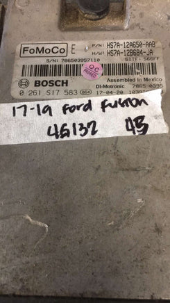 HS7A-12A650-AAB Ford Fusion ecm ecu computer 2017-2019 **Tested**