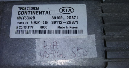 39102-2G871 Kia Optima 2011-2013 ecm ecu computer