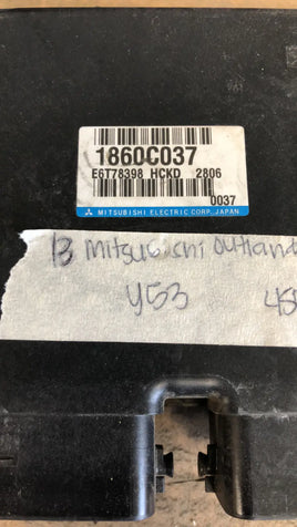 1860C037 ECM ECU computer 2013 Mitsubishi Outlander
