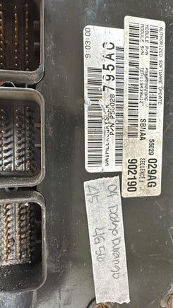 P56029029AG ecu ecm computer 2004 Dodge Durango