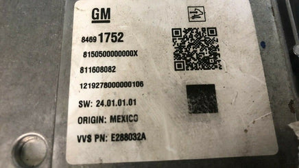 2019-2020 Chevy GMC or Cadillac Video Control Module 84691752
