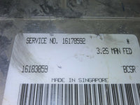 16178592 Isuzu Trooper 1999 ecm ecu computer