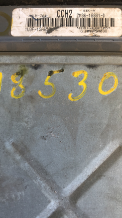 YU3F-12A650-XC ecm ecu computer 2000 Mazda Protege **tested**