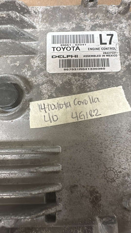 89661-0ZD41 Toyota Corolla 2014 ecm ecu computer