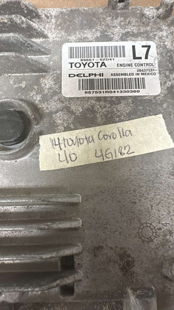 89661-0ZD41 Toyota Corolla 2014 ecm ecu computer