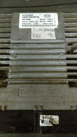 2011-2014 Kia Sportage ecm ecu computer 39104-2G871