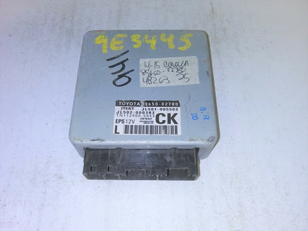 2014-2015 Toyota Corolla power steering module computer 89650-02780