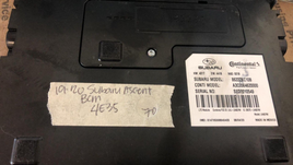 2019-2020 Subaru Ascent multi-function control module 86222XC10B
