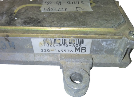 37820-PM5-A09 Honda Civic 1990-1991 ecu ecm computer