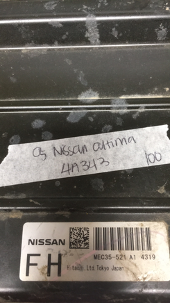 MEC35-521 Nissan Altima ecm ecu computer 2005