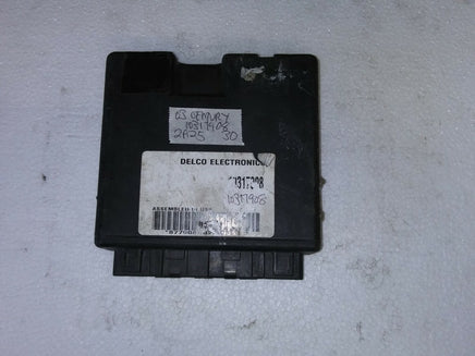 10317908 bcm body control module 2003 Buick Regal