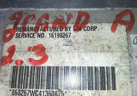 16198267 Pontiac Grand Am 1990-1991 ecm ecu computer