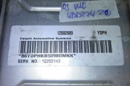 12582989 ecm ecu computer 2005 Saturn Vue