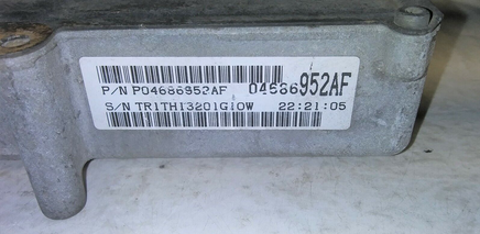 P04686952AF Dodge Caravan or Plymouth Voyager 2000 tcm transmission computer