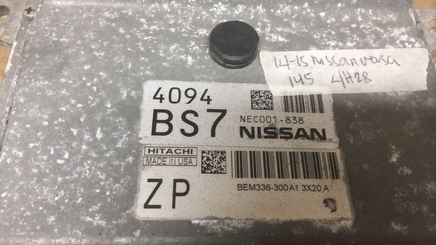 NEC001-838 Nissan Versa 2014-2015 ecm ecu computer