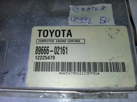 89666-02161 Toyota Matrix 2003 ecu ecm computer