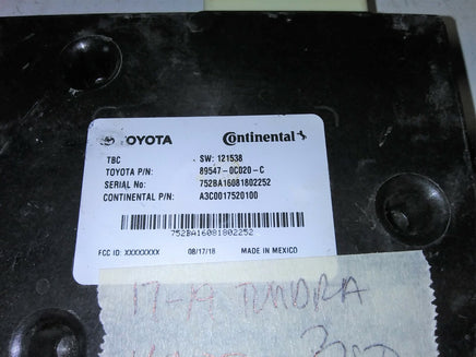 89547-0C020-C Toyota Tundra or Prius 2017-2019 ABS control module
