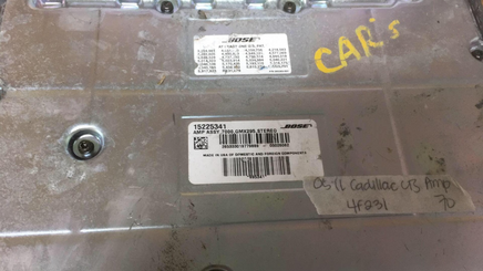 15225341 Cadillac STS 2005-2011 amplifier control module computer
