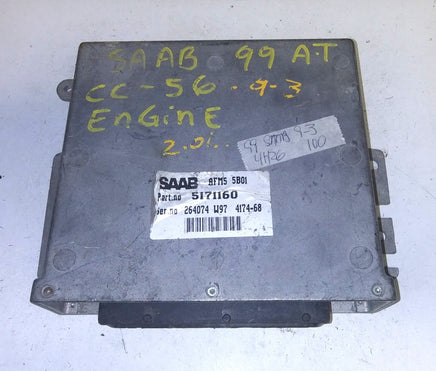5171160 ecm ecu computer 1999 Saab 9-3
