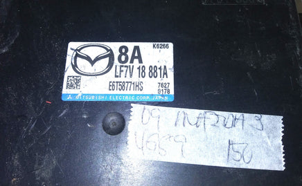 LF7V 18 881A ecm ecu computer 2009 Mazda 3 Mazda3