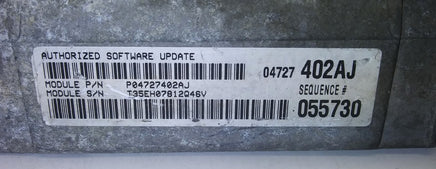 P04727402AJ ecm ecu computer 2002 Plymouth Voyager