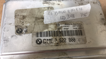 7 522 800 BMW 540 or 740 2000-2003 ecm ecu computer