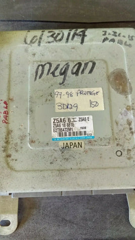 1997-1998 Mazda Protege ecm computer Z5A6 18 881E