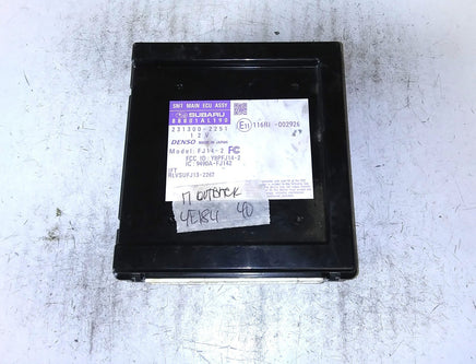 2017 Subaru Outback Keyless Entry Module 88801AL190