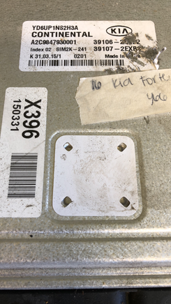 2016 Kia Forte ecm ecu computer 39107-2EXB2
