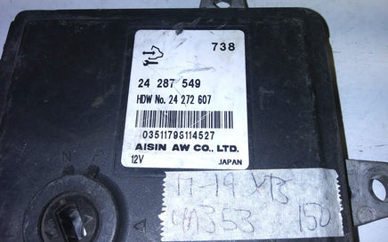 24 287 549 TCM transmission computer 2017-2019 Cadillac XT5