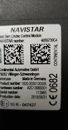 International predictive cruise control module 4055739C4 **Brand New**