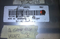12603216 ecu ecm computer 2006 Pontiac Grand Prix **tested**