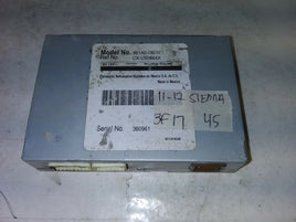 2011-2012 Toyota Sienna multimedia control module 861A0-08010