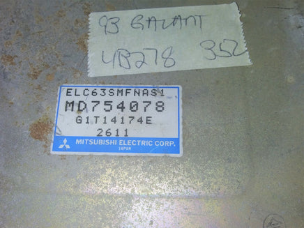 MD754078 TCM transmission computer 1993 Mitsubishi Galant