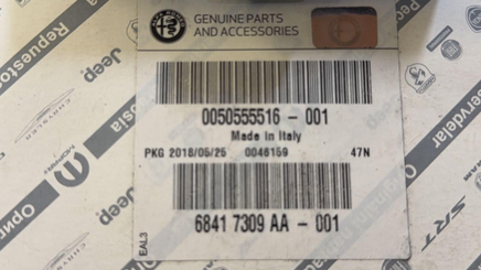00505555160 Alfa Romeo Guilia or Stelvio 2017-2019 seat module  NEW OEM